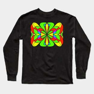 Abstract Art Design Long Sleeve T-Shirt